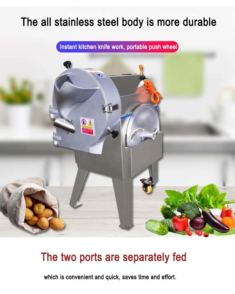 Diced Strips Cutter Onion Cutting Vegetable Chopper Slice The Potatoes Potato Chip Machine